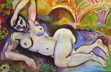Nude Painting - Blue Nude Souvenir de Biskra 1907 Abstract
